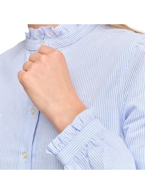 BLUSA POPELINA RAYAS AZUL HOLLY LAND