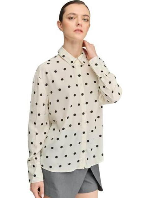 BLUSA PUNTOS BLANCO HOLLY LAND