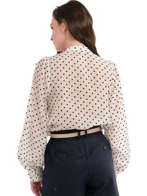 BLUSA PUNTOS BLANCO HOLLY LAND