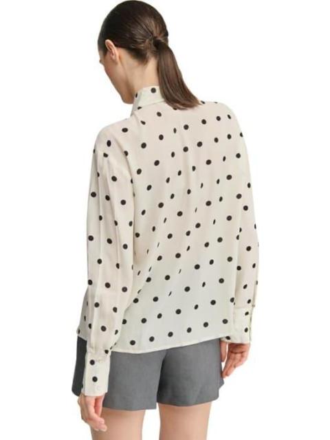 BLUSA PUNTOS BLANCO HOLLY LAND