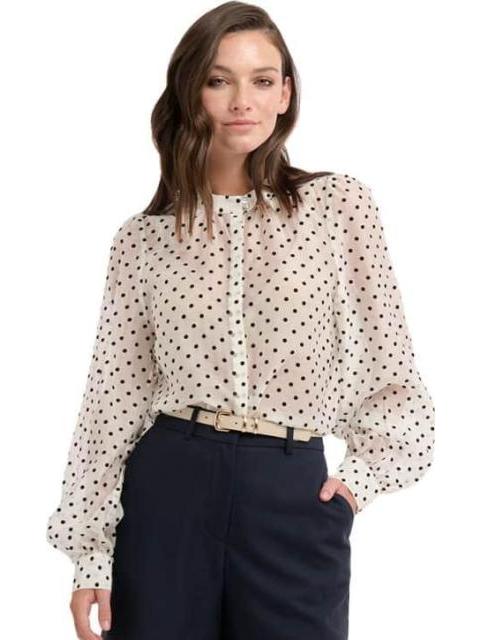 BLUSA PUNTOS BLANCO HOLLY LAND