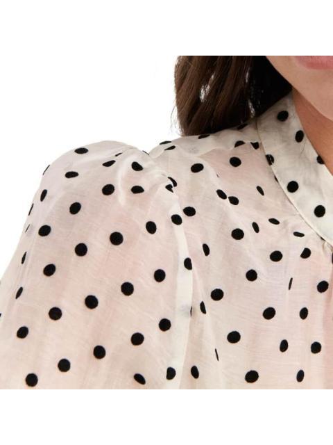 BLUSA PUNTOS BLANCO HOLLY LAND