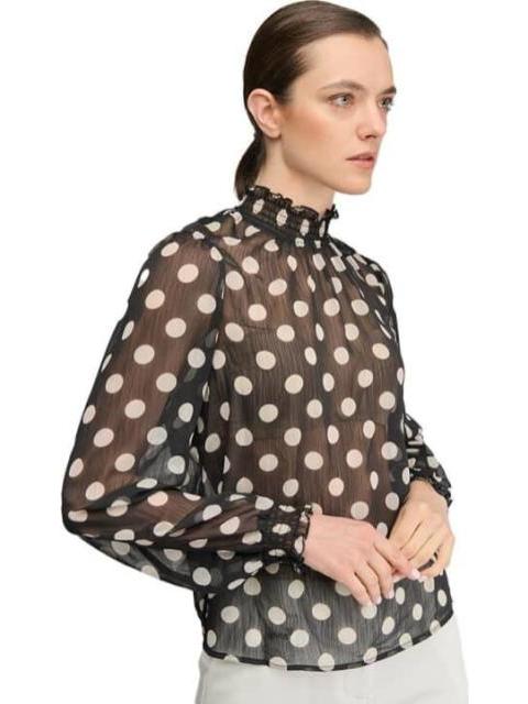 BLUSA PUNTOS BLANCO/NEGRO HOLLY LAND