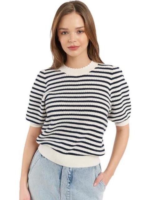 BLUSA RAYAS AZUL MARINO HOLLY LAND