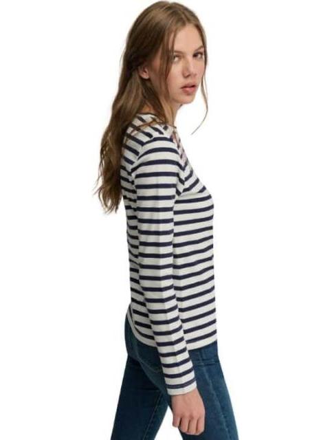 BLUSA RAYAS BLANCO HOLLY LAND