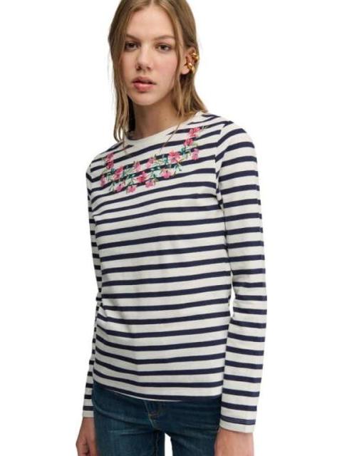 BLUSA RAYAS BLANCO HOLLY LAND