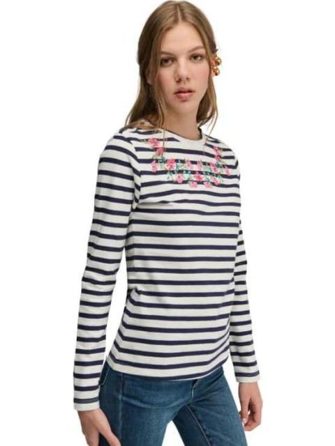 BLUSA RAYAS BLANCO HOLLY LAND