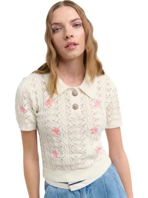 BLUSA RAYAS MARFIL HOLLY LAND