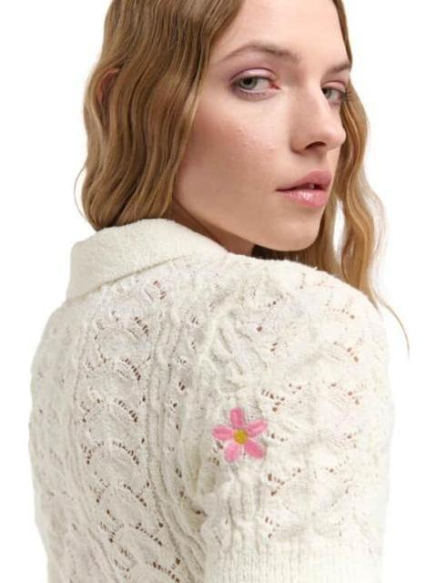 BLUSA RAYAS MARFIL HOLLY LAND
