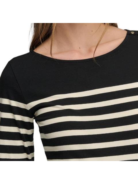 BLUSA RAYAS NEGRO HOLLY LAND