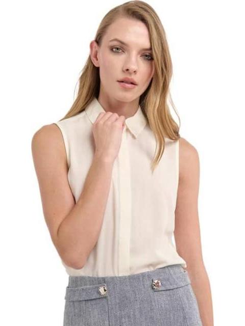 BLUSA SIN MANGAS MARFIL HOLLY LAND
