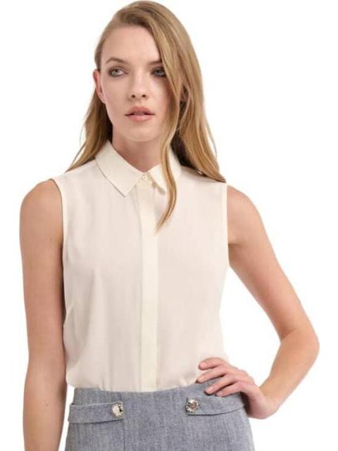 BLUSA SIN MANGAS MARFIL HOLLY LAND