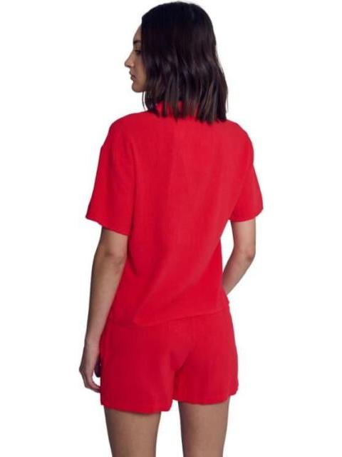 BLUSA VESTIR ROJO HOLLY LAND