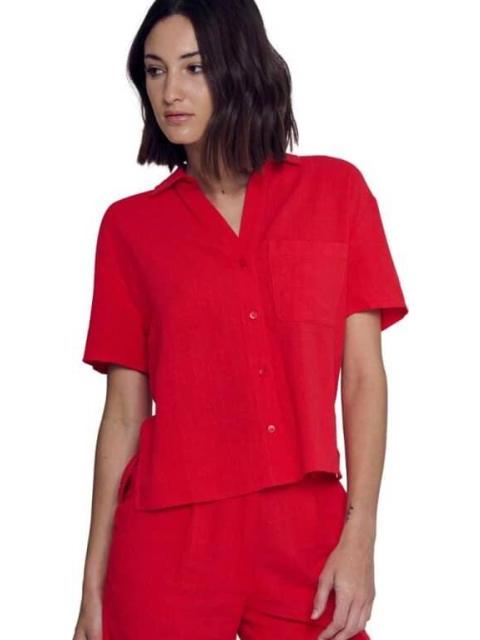 BLUSA VESTIR ROJO HOLLY LAND