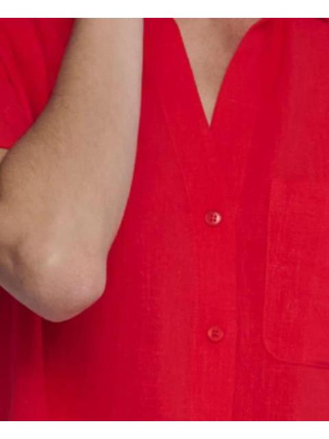 BLUSA VESTIR ROJO HOLLY LAND