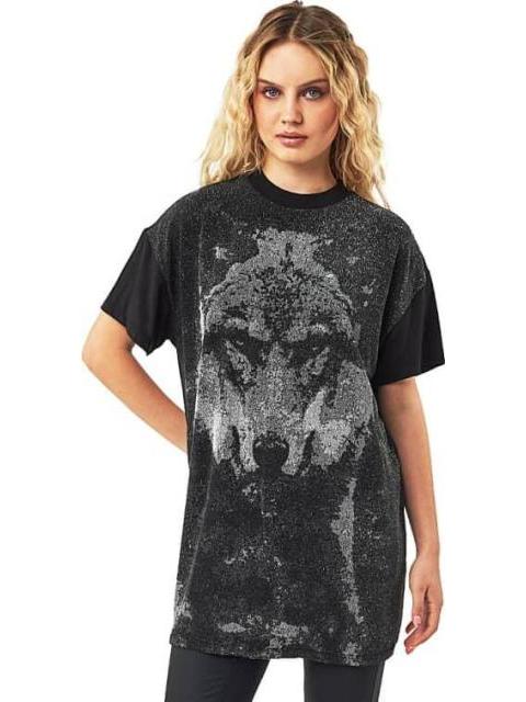 BLUSON ESTAMPADO NEGRO HOLLY LAND