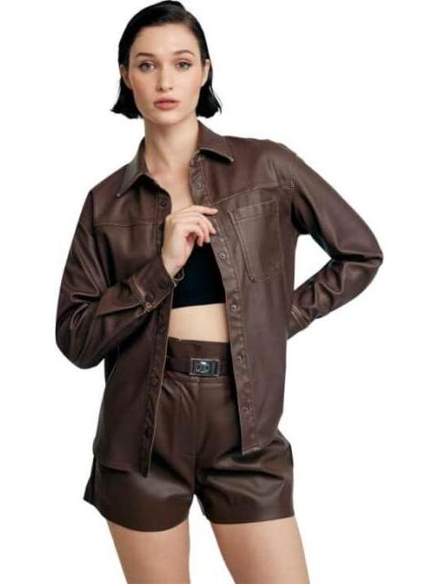 SOBRECAMISA EFECTO PIEL CAFE HOLLY LAND