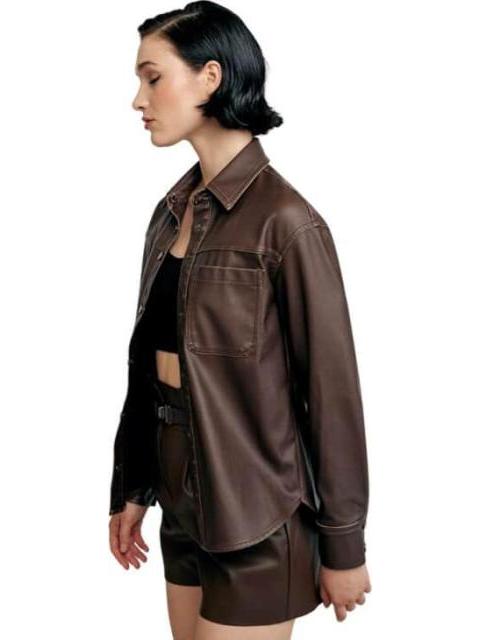SOBRECAMISA EFECTO PIEL CAFE HOLLY LAND