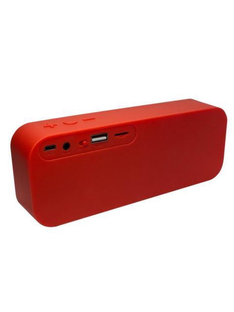 BOCINA PORTATIL BLUETOOTH VORAGO BSP150 ROJO 100 HZ ~ 18 KHZ 3W-2