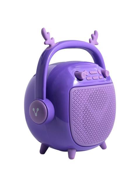 BOCINA VORAGO BSP205 BLUETOOTH - MSD - USB - 3.5MM MICROFONO CON MODOS DE VOZ COLOR PURPURA