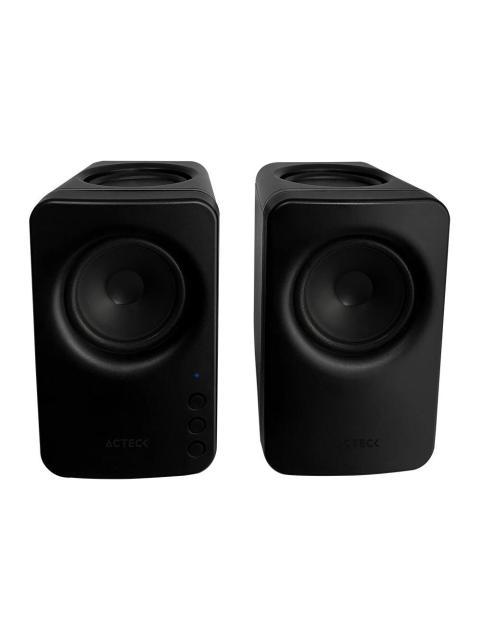 BOCINAS ACTECK BS475 2.0 5 W NEGRO 50 18000 HZ
