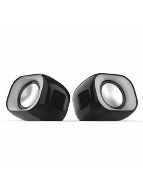 BOCINAS HP DHS2111S BOCINA 2.1 BOCINA MULTIMEDIA CONECTOR 3.5MM-CARCASA METALICA CON CONTROL DE VOLUMEN - SENSIBILIDAD 110 DB±3DB