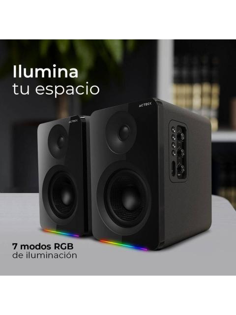 BOCINAS TIPO ESTUDIO DYNAMIC EXACT R BS700 ELITE SERIES SONIDO ESTEREO 2.0 POTENCIA 50W RMS COLOR NEGRO. BR940818