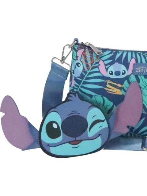 BOLSA CROSSBODY STITCH AZUL STITCH