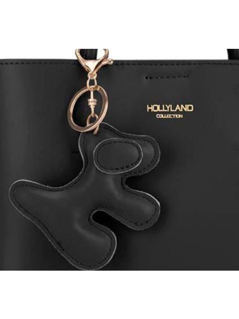 BOLSA SATCHEL NEGRO HOLLY LAND