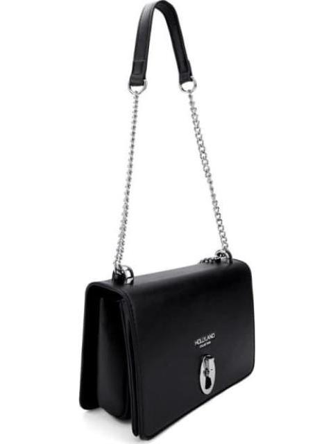 BOLSO CROSSBODY CON BROCHE NEGRO HOLLY LAND