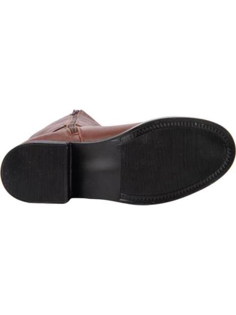 BOTA ALTA DE PIEL COGNAC VIVIS SHOES