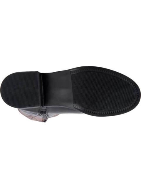 BOTA ALTA DE PIEL NEGRO VIVIS SHOES
