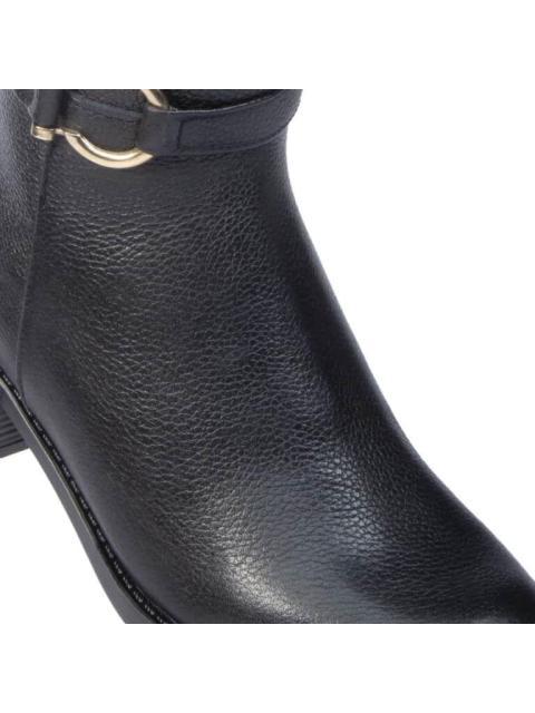 BOTA ALTA DE PIEL NEGRO VIVIS SHOES