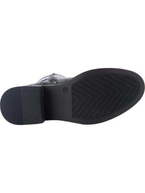 BOTA ALTA HEBILLA METALICA NEGRO TIERRA BENDITA