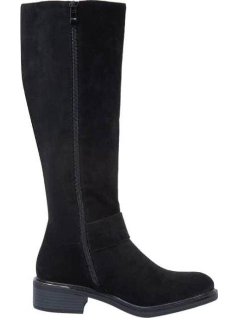 BOTA ALTA HEBILLA METALICA NEGRO TIERRA BENDITA