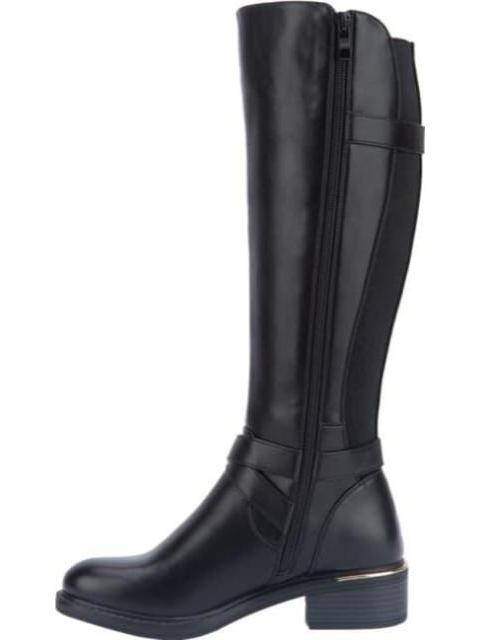 BOTA ALTA HEBILLA METALICA NEGRO TIERRA BENDITA
