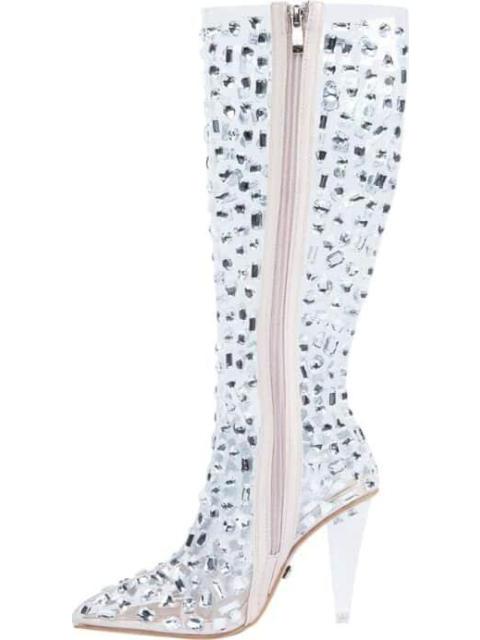 BOTA ALTA MICA CON PEDRERIA NEUTRAL THALIA SODI
