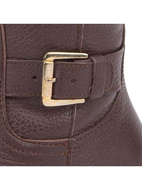 BOTA ALTA PIEL VACUNO ROJO LADRILLO VIVIS SHOES