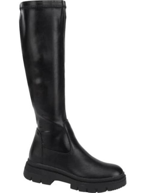 BOTA ALTA STRETCH SUELA TRACK NEGRO TIERRA BENDITA