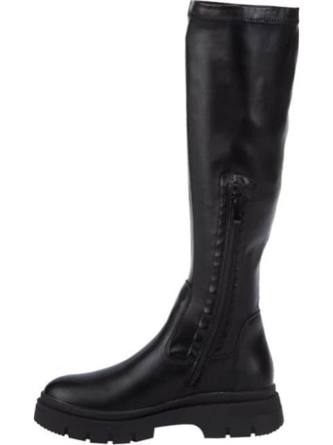 BOTA ALTA STRETCH SUELA TRACK NEGRO TIERRA BENDITA