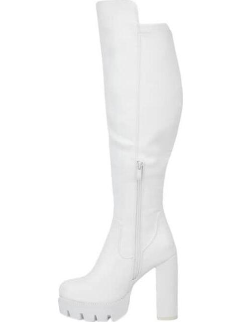 BOTA ALTA SUELA TRACK BLANCO BELINDA PEREGRIN