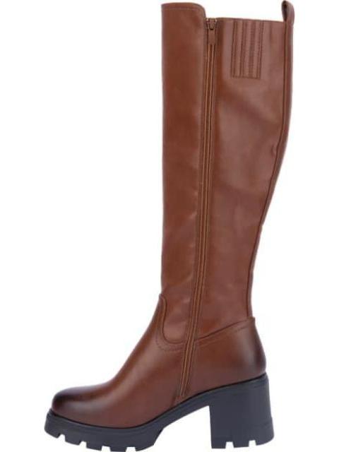 BOTA ALTA SUELA TRACK COGNAC TIERRA BENDITA