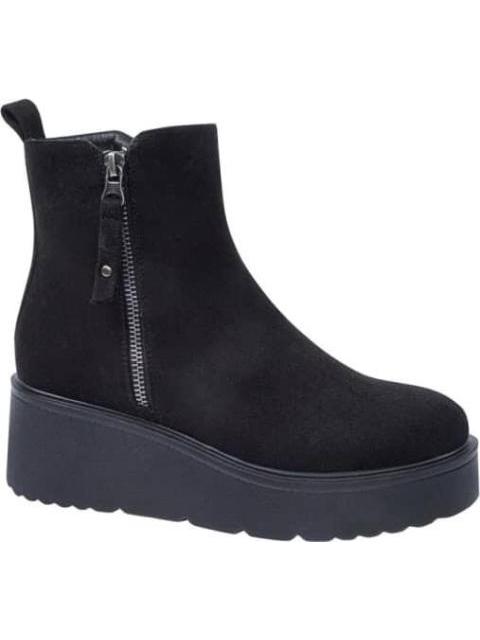 BOTA ANTE CON CIERRE NEGRO VI LINE