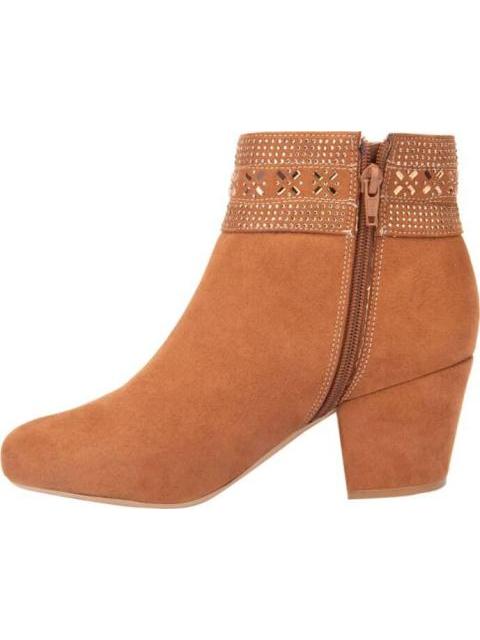 BOTA ANTE CON PEDRERIA ROJO LADRILLO YAELI
