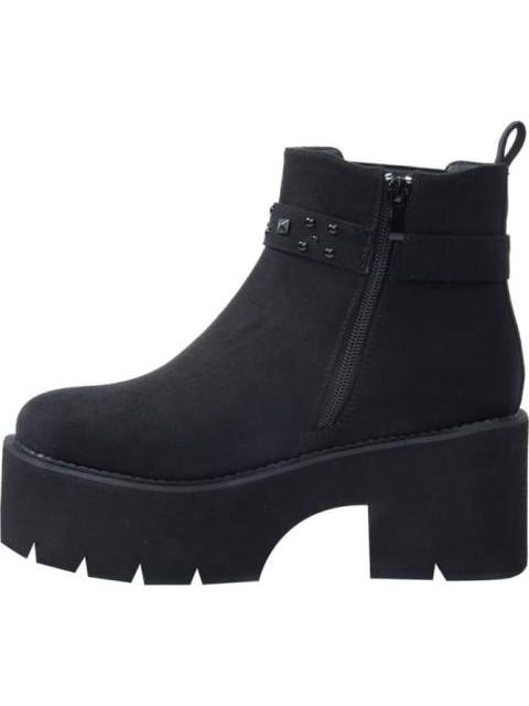 BOTA ANTE CON PLATAFORMA NEGRO TIERRA BENDITA