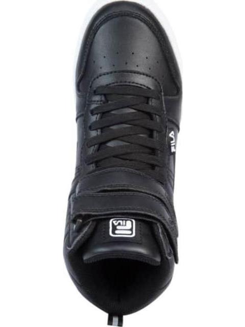BOTA CASUAL F 14 LIFTED BLANCO/NEGRO FILA