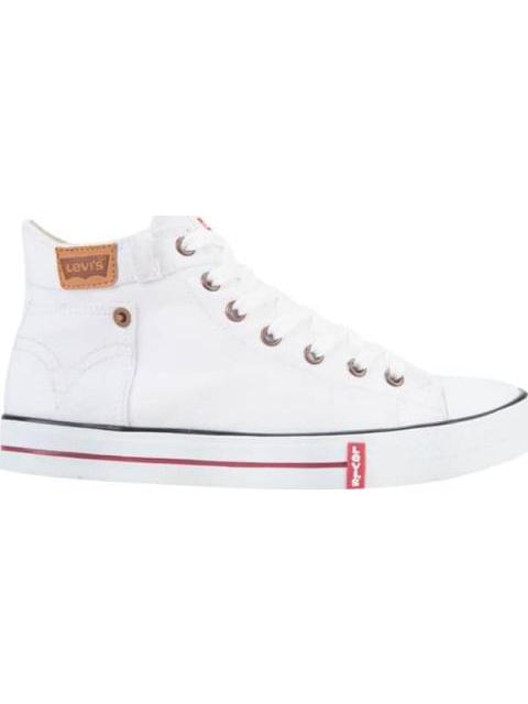 BOTA CASUAL LONA VULCANIZADO BLANCO LEVIS