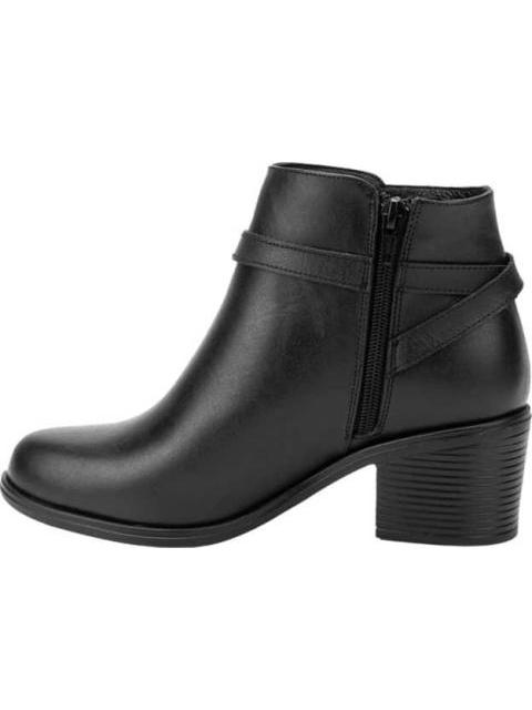 BOTA DE PIEL VACUNO NEGRO VIVIS SHOES