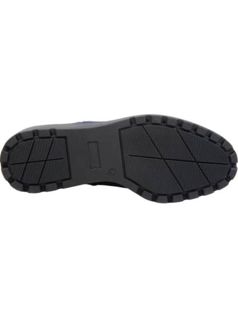 BOTA CASUAL TACON CUÑA AZUL MARINO VI LINE