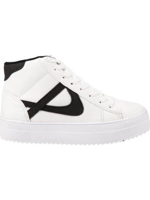 BOTA CASUAL URBANA BLANCO/NEGRO PANAM